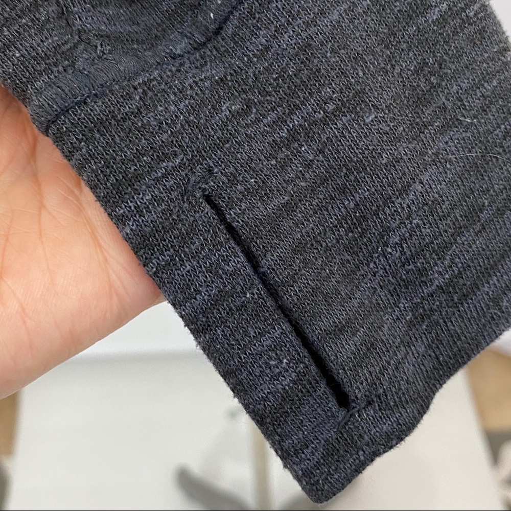 Athleta Size XS Heathered Gray Pullover Hoodie - Picture 6 of 9
